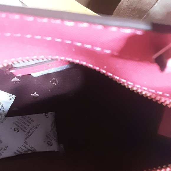 Kate Spade Medium (Staci) Satchel in Pink Ruby with Crossbody strap - Picture 7 of 8